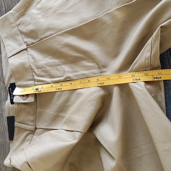 New Banana Republic Wide Leg Tan Pants Size 6 - Picture 9 of 12